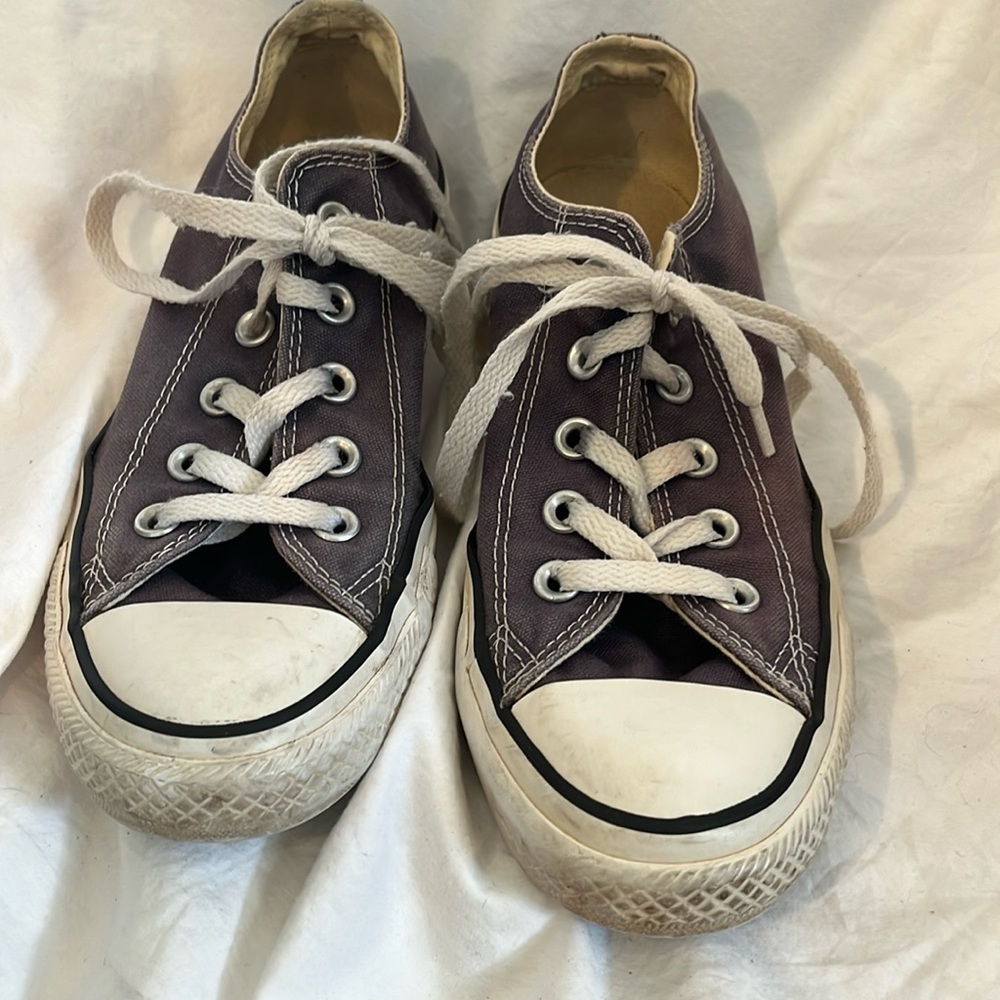 Converse all stars size 6 blue